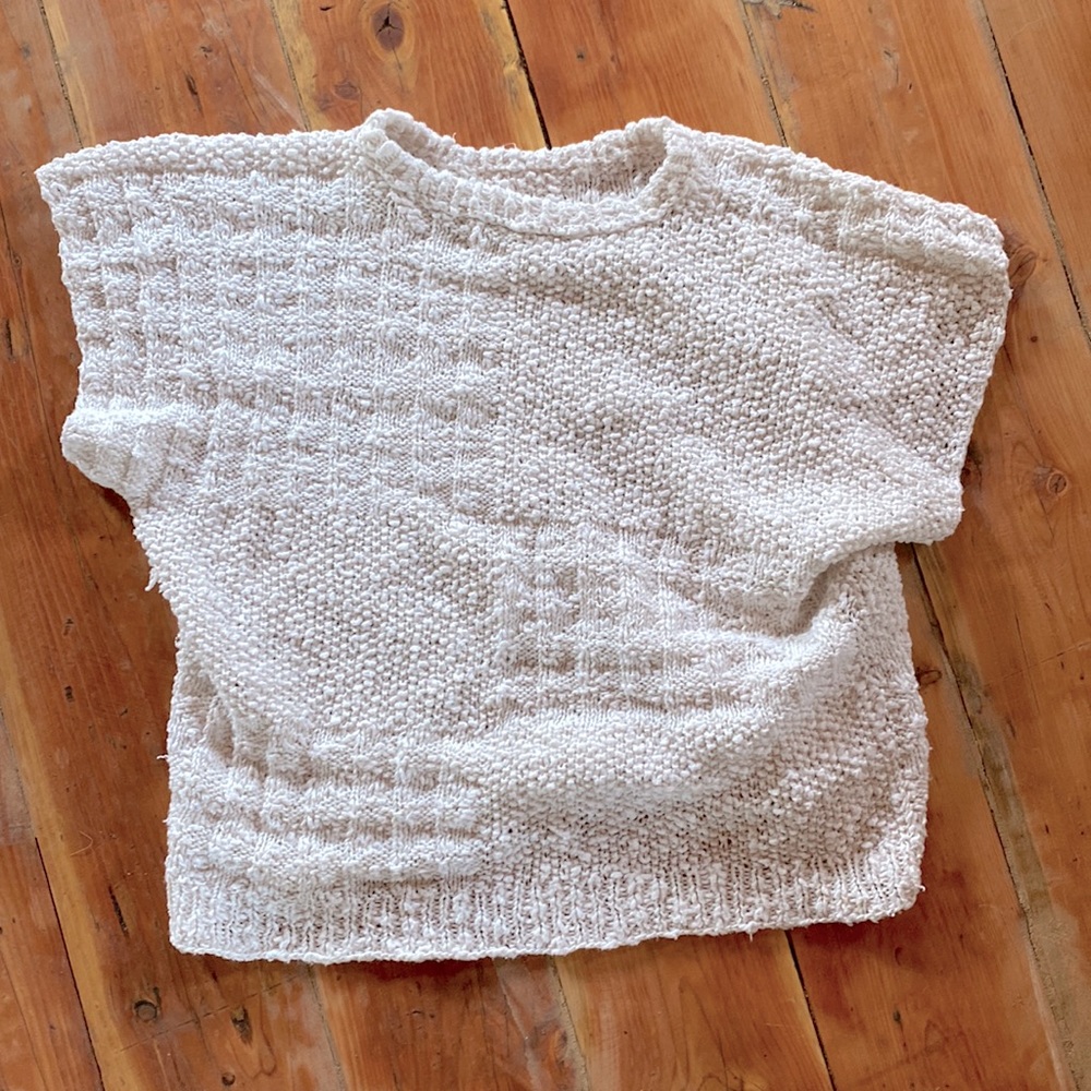 Handmade, vintage crochet top